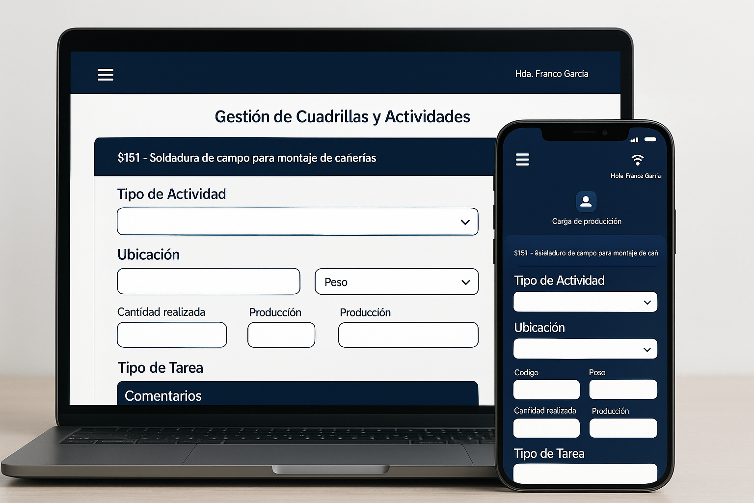 Gestión de Campo